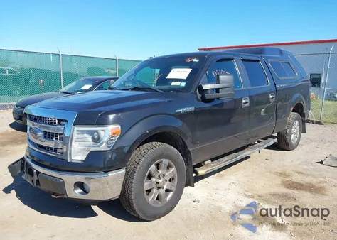 2014 Ford F-150 Xlt z USA, uszkodzony, nr VIN 1FTFW1EF6EKD21936
